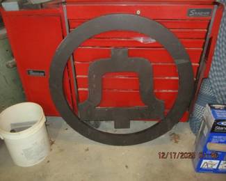 Southwestern Bell metal sign