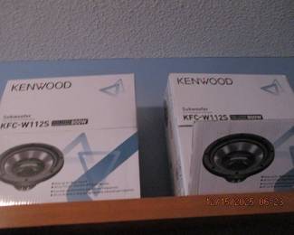 Kenwood new in box speakers