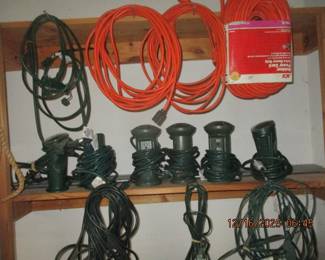 Christmas timer cords and electrical cords
