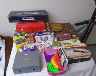 Board and card games