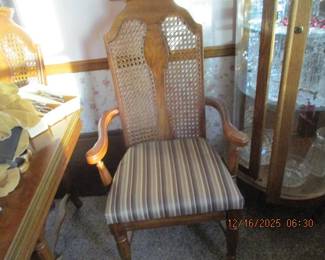 one of 6 dining room chairs