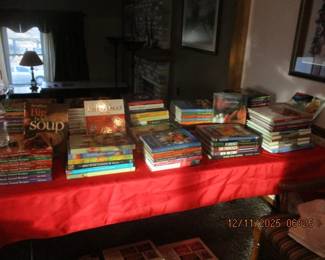 Unused Cookbook collections - Williams-Sonoma, etc