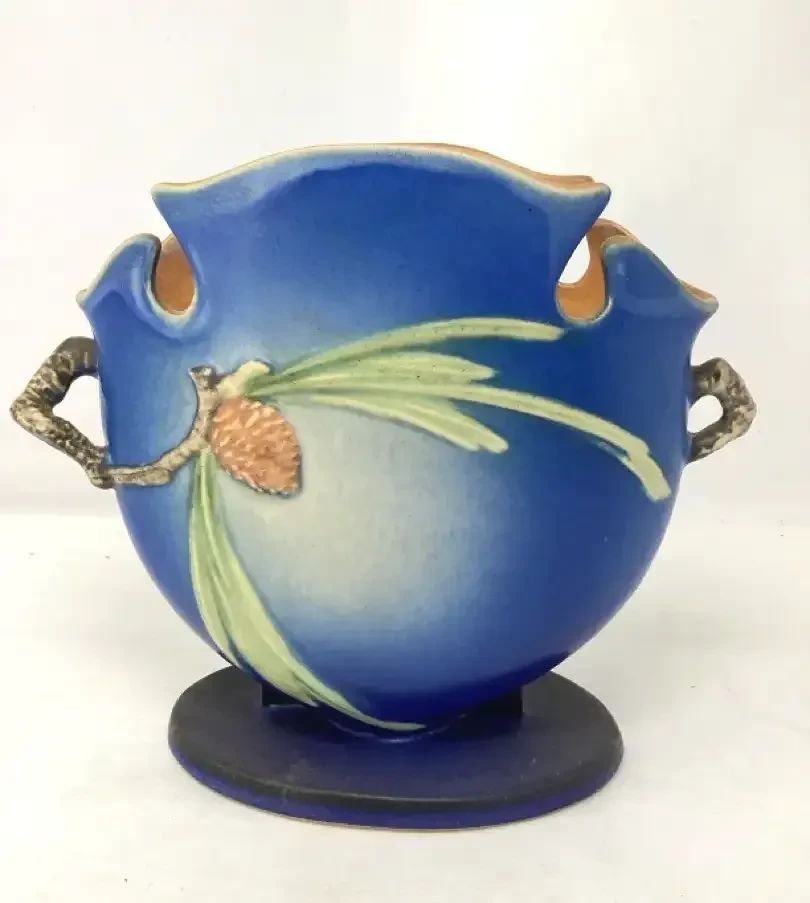 Roseville Pinecone Vase
