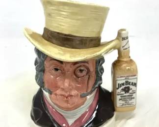 Royal Doulton Jim Beam Old Mr. TurveyDrop Toby Jug