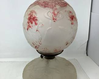 Frosted Glass Oil Lamp