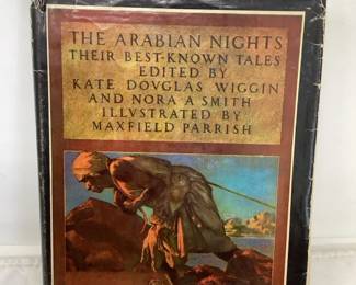 The Arabian Nights-1945 illustrated By Maxwell Parrish