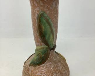 Weller Pottery Vase with Leaf Motif