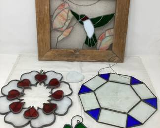 Stained Glass Pieces