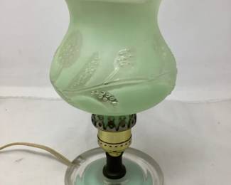 Vintage Electric Hurricane Lamp