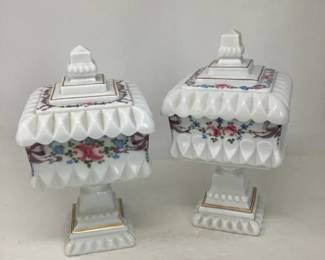 WestMoreland, Milk Glass Wedding Bowls