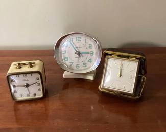 Ready
Westclox Baby Ben, Bradley & Sakony Alarm Clocks