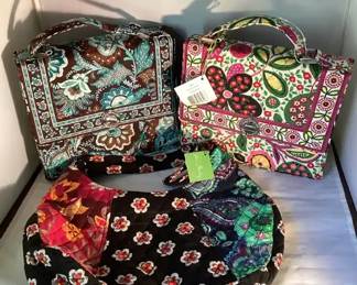 Three New Vera Bradley Handbags