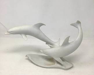 Kaiser Dolphin Figurine Signed Bochmann