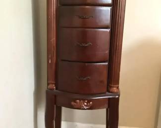 Tall Jewelry Chest