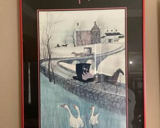 P. Buckley Moss Pennsylvania Print