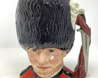Royal Doulton The Guardsman Toby Mug