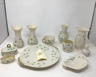 Belleek Of Ireland Porcelain Pieces