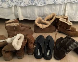 Assortment Of Winter Shoes