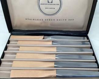 Morton Steelsmith Solingen Steak Knife Set