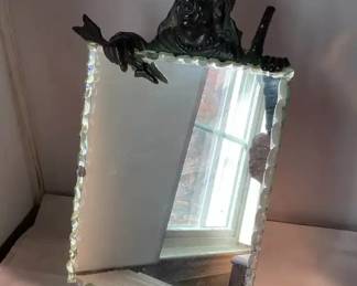 Rooers Silver Plate Company Tabletop Mirror