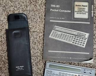 Vintage TRS-80 Radio Shack Pocket Computer