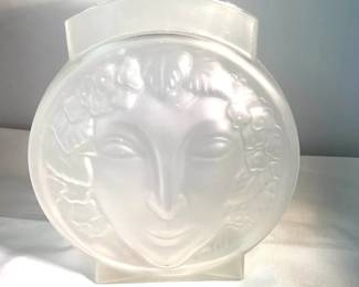 1984 Frankart Sarsaparillo Art Deco Glass Vase