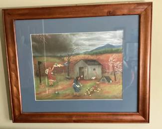 Queena Stovall "Comp’nys Comin" Print