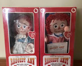 Raggedy Ann And Andy Dolls By Johnny Gruelle