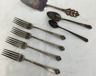 Marthinsen Norway, Oneida Royal Crest Sterling Silver