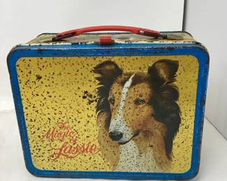Vintage Lassie Thermos Lunchbox