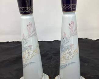Pair Of Noritake Legacy Candlestick Holders