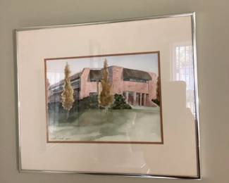 Watercolor By Angelee Deforest