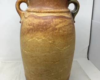 Scheurich West Germany Large Two Handled Pottery Vase