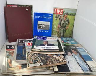 John F Kennedy Magazine Memorabilia