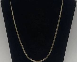 925 italian herringbone chain