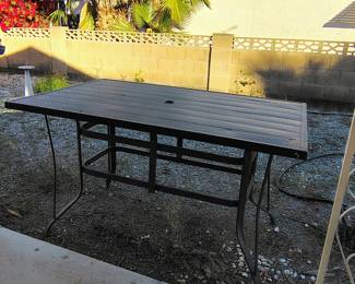 outdoor table