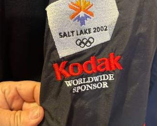 Salt Lake City olympic jacket KODAK 