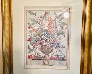 Robert Ferber's famous botanical series The Twelve Months of Flowers 