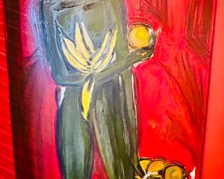 Abstract art~ almost lifesize!