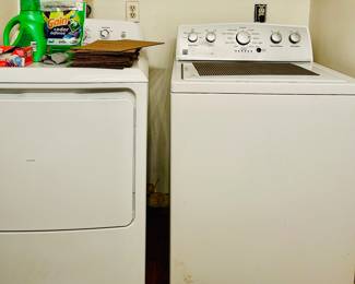 Washer and dryer