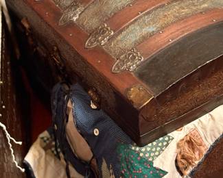 Several trunks and Cedar Chests
