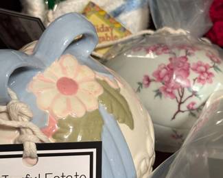 Ceramic ones, wooden ones, paper ones, big ones, little ones….