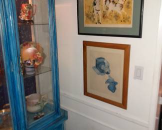 Pencil signed prints