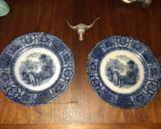 Antique plates