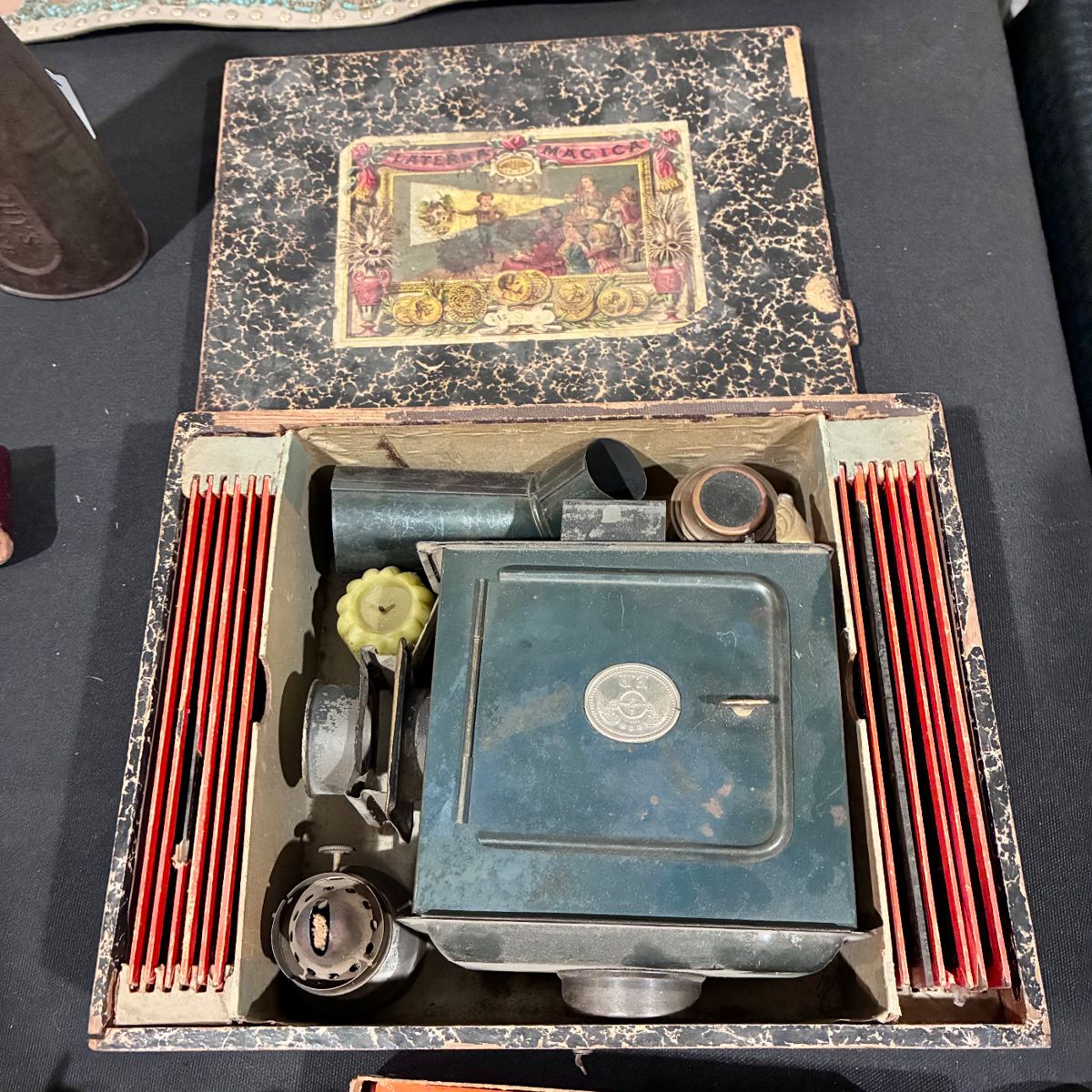 Antique magic lantern