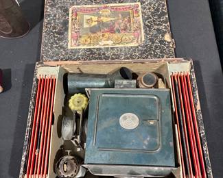 Antique magic lantern