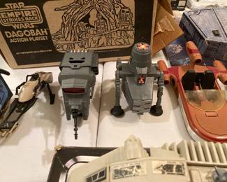 Vintage Empire Strikes Back vehicles