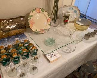 Star of David pedestal platter