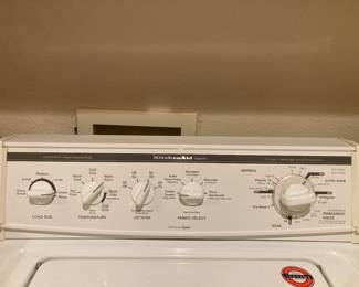 Washer controls