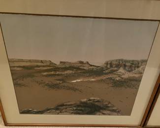 signed and numbered print